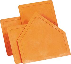 Martin Orange Throw-Down Home Plate & 3 Bases