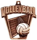 Volleyball 3-D Pro Sport Medal M-712V