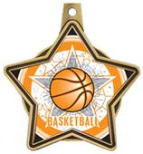 All-Star Insert Basketball Medals M-5501B