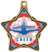 Hasty Awards All-Star Insert Cheer Medals M-5501CH