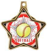 Hasty Awards All-Star Insert Softball Medals