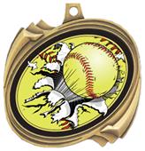 Hasty Awards Softball Bust-Out Insert Medals Hasty Awards Softball Bust-Out Insert Medals