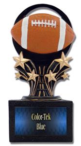 Hasty Award Shooting Star 6" Football Resin Trophy