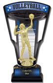 Hasty Awards 9.25" Stadium Back Volleyball Trophy