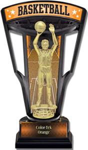 Hasty Awards 9.25" Stadium Back Basketball Trophy