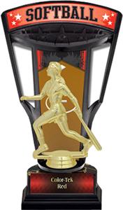 Hasty Awards 9.25" Stadium Back Softball Trophies