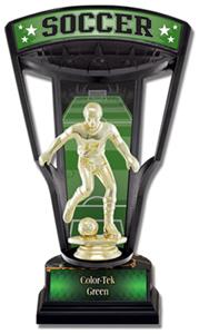 Hasty Awards 9.25" Stadium Back Soccer Trophy