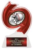 Hasty Awards Baseball Hurricane Ice 6" Trophy Hasty Awards Baseball Hurricane Ice 6" Trophy