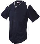 Teamwork Adult Machete Full Button Mesh Jersey