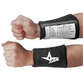 ALL-STAR Adult Window Football/Baseball Wristbands ALL-STAR Adult Window Football/Baseball Wristbands