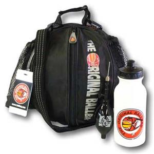 Original Basketball Ballbag, Pump & Water bottle