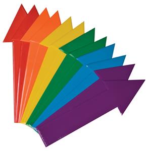 Champion Sports Non-Skid Vinyl Arrows Set of 12