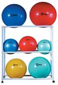 Champion Sports Exercise Ball Storage Cart Champion Sports Exercise Ball Storage Cart