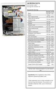 ISS Super Vitamin Pak