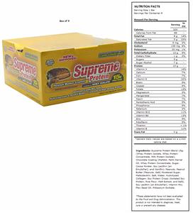 Supreme Protein Peanut Butter Crunch Protein Bars