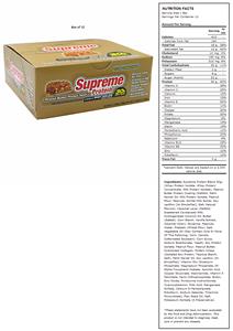 Supreme Protein Peanut Butter Pretzel Protein Bars
