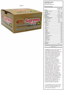 Supreme Protein Peanut Butter Pretzel Protein Bars
