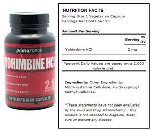 Primaforce Yohimbine HCl