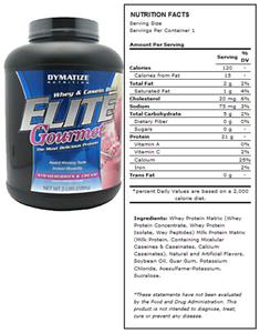 Elite Gourmet Whey & Casein Blend