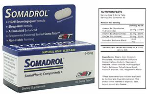EST Somadrol Body Building Dietary Supplement
