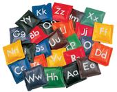 Champion Sports 5" Alphabet Bean Bag Set