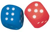 Champion Sports 5" High Density Foam Dice (Pair)
