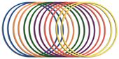 Champion Sports Hula Hoops Pack of 12 - 3 Sizes Champion Sports Hula Hoops Pack of 12 - 3 Sizes