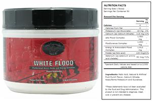 White Flood Fruit Punch Pre-Workout Supplement