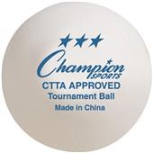 Champion Tourn. CTTA Approved Table Tennis Ball
