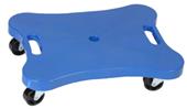 Champion 12" x 16" Blue Contoured Plastic Scooter Champion 12" x 16" Blue Contoured Plastic Scooter