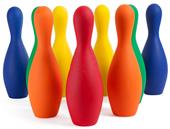 Champion Sports Multi-Color Foam Bowling Pin Set Champion Sports Multi-Color Foam Bowling Pin Set