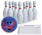 Champion Sports Plastic Bowling Ball & Pin Set Champion Sports Plastic Bowling Ball & Pin Set
