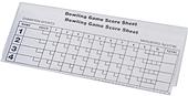 Champion Sports Bowling Score Pad