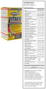 Vitakic Hardcore Vitamin & Mineral Supplement
