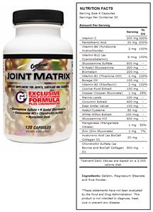 CytoSport Joint Matrix Joint Supplement