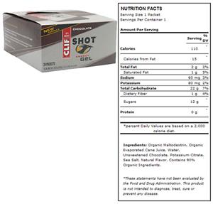 Clif Shot Energy Gel - Chocolate