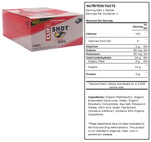 Clif Shot Energy Gel - Strawberry