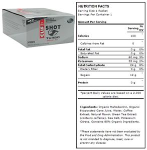Clif Shot Turbo Energy Gel - Double Expresso
