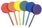 Champion Badminton 12" Foam Paddle Set of 6 Colors Champion Badminton 12" Foam Paddle Set of 6 Colors