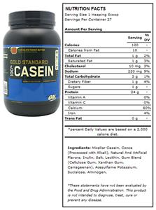 Optimum Nutrition Protein Chocolate Peanut Butter