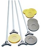 Champion Sports Shuffleboard Set - 66" Cues