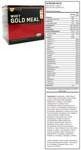 Optimum Nutrition Whey Gold Meal Vanilla Custard