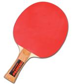 Table Tennis Ping Pong Deluxe Rubber Face Paddle