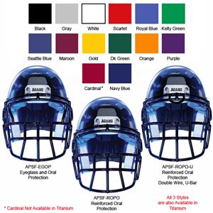 Adams Adult Football Helmet 118