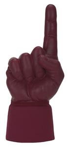 UltimateHand Foam Finger Hand - Maroon