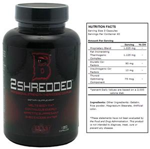 The Beast Sports Nutrition 2 Shredded Dietary Supp