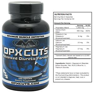 DPX Cuts Muscle Definition Advanced Diuretic Suppl