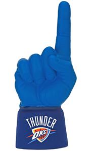 UltimateHand Foam Finger NBA Oklahoma City Thunder
