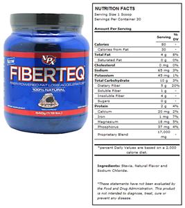 VPX Fiberteq 100% Natural Cookies & Cream