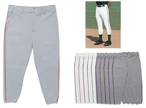 11oz Double Knit Baseball Pants W/Piping Closeout